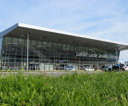 Das Terminal des Flughafens Ostrava: Das Passagiergeschäft erholt sich gut, hat aber seine Grenzen.