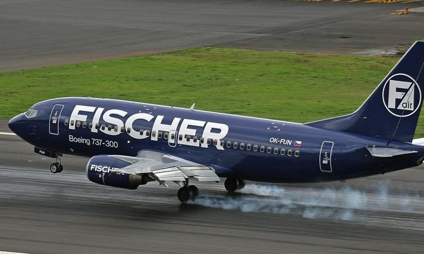Boeing 737 der alten Fischer Air: In diesem Jahr sollte die Airline erneut abheben.