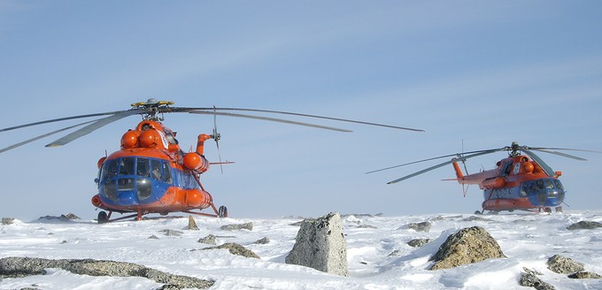 Zusammen mit den Transporthubschraubern Mil Mi-8 haben die An-24 und An-2 ein Durchschnittsalter von etwa 40 Jahren.