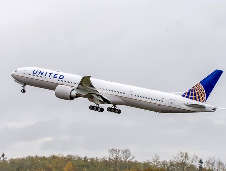 Boeing 777 von United Airlines: Ein Überflug wurde gestrichen.