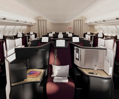 Die Fluglinie will mit ihrer neuen Langstreckenkabine mehr als nur neue Sitze bieten. Alle Sinne sollen angesprochen werden.