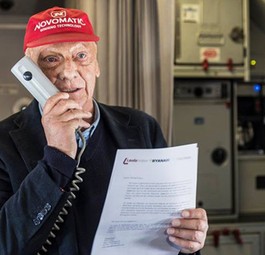 Niki Lauda an Bord von Laudamotion: Keine Flüge mehr über Thomas Cook?