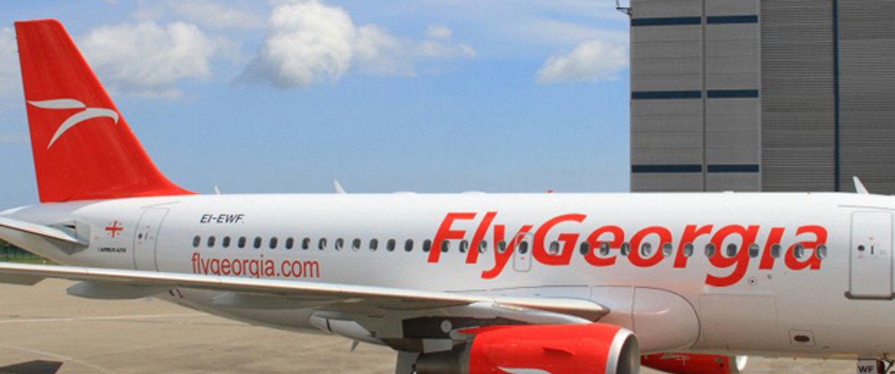 Airbus A319 von Fly Georgia: Flotte soll ausgebaut werden.