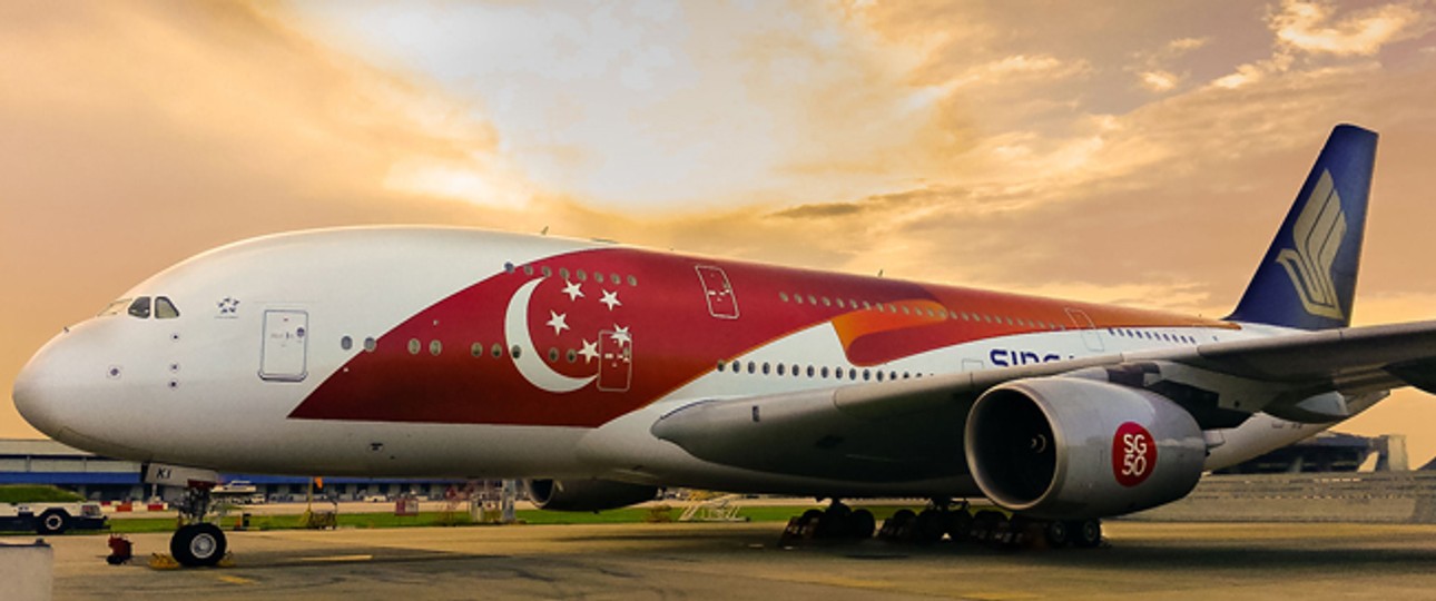 A380 von Singapore Airlines: Die Flieger kriegen neue Kabinen.