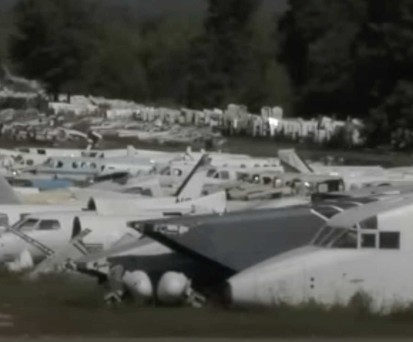 Wo es mehr Flugzeugrümpfe als Menschen gibt