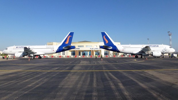 Die Flotte von Syphax Airlines: Ärger wegen Handling-Vertrag.