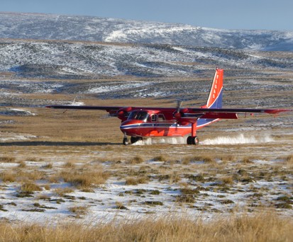 Britten-Norman BN-2B-26 Islander vom Falkland Islands Government Air Service: Die Airline stockt die Flotte auf.