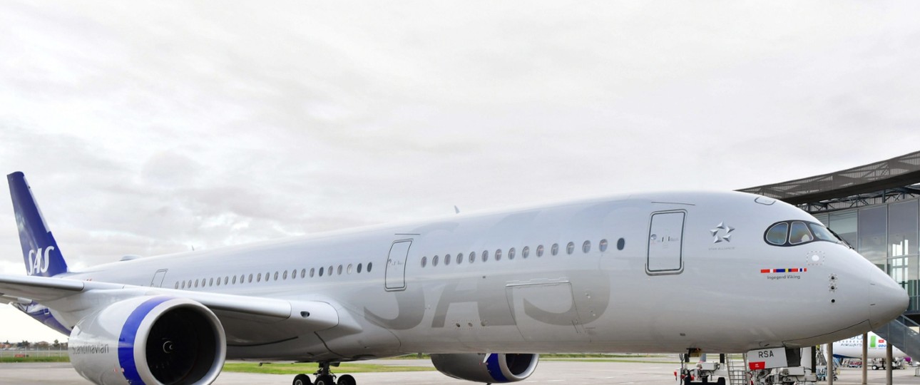 Der erste Airbus A350 gehört jetzt offiziell SAS.