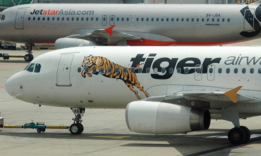Tiger Airways: Wesentlich pünktlicher als Billig-Konkurrent Jetstar.