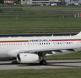 Zu verkaufen: Der Airbus A319, den Venezuelas Präsident Chavez vor zwölf Jahren bestellt hatte.