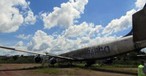 Geparkt am Flughafen São Paulo-Guraulhos: Heute gibt das Flugzeug ein trauriges Bild ab.