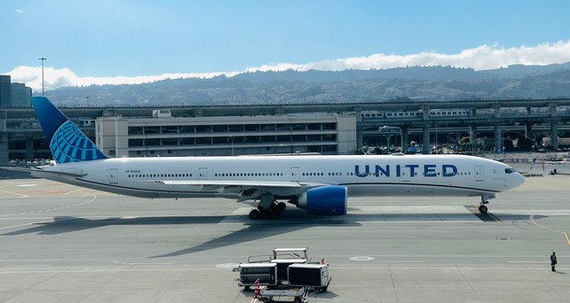 Boeing 777 von United: In London oder Amsterdam liegen die Crew-Hotels außerhalb des Zentrums.