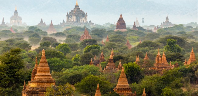 Königstadt Bagan: Touristen schätzen an Burma die reiche Kultur.