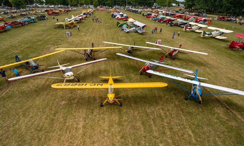 Vom 22. bis 28. Juli findet in Oshkosh wieder das weltweit größte Fly-in statt.
