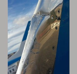 Schaden bei Aerolineas Argentinas: Ab zur Inspektion.