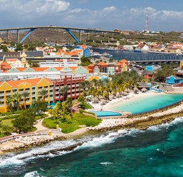 Willemstad, Hauptort von Curaçao: Im Winter künftig ab Düsseldorf zu erreichen.