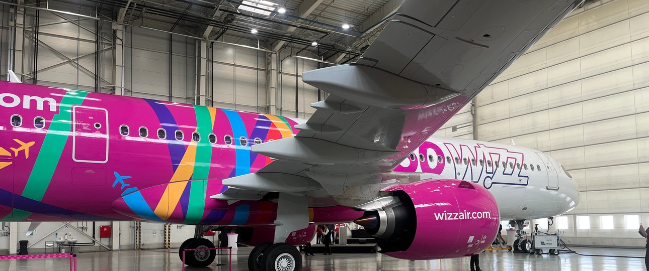 Airbus A321 Neo von Wizz Air: Es ist das 250. Flugzeug für den ungarischen Billigflieger.