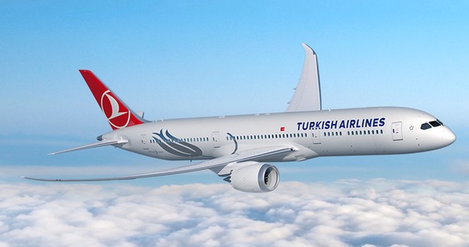 Und so sehen die Dreamliner von Turkish Airlines aus.