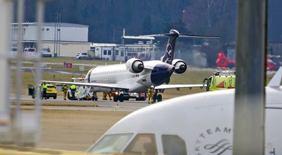 d acnd bombardier crj 900 lufthansa cityline  genf