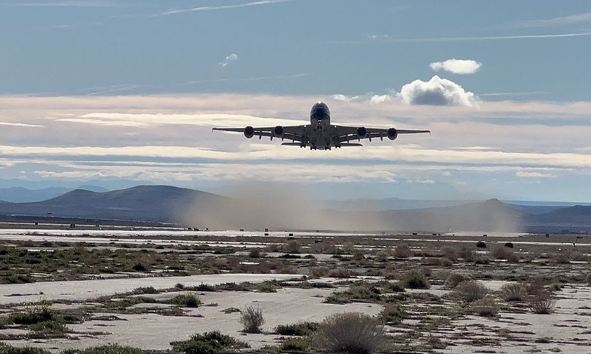 9H-GLOBL: Der Airbus A380 absolvierte erste Testflüge.