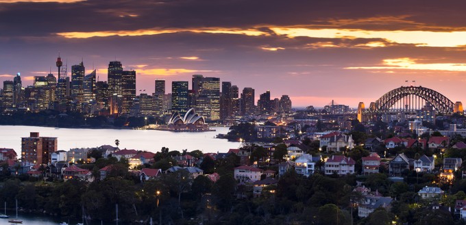 Die Inlandsstrecken mit dem größten Sitzplatzangebot 2023: Platz 5 belegt die Strecke Melbourne - Sydney (im Bild) in Australien mit 9,34 Millionen Sitzen.