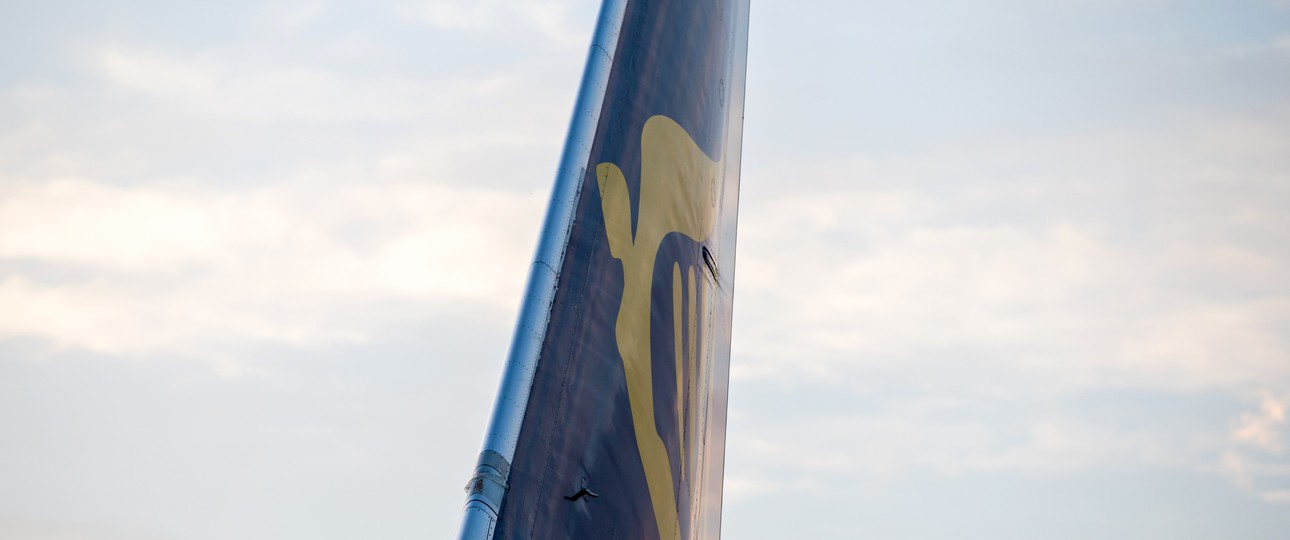 Flieger von Ryanair: Rumänien statt Griechenland.