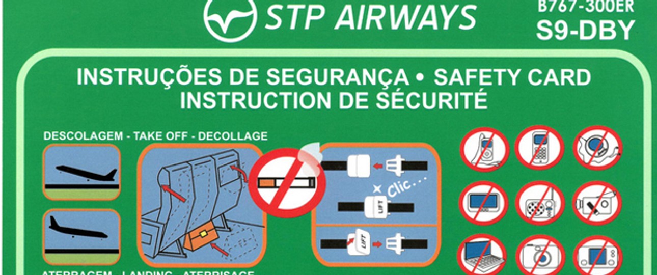 Notfall-Karte von STP Airways: Neue Eigentümerin.