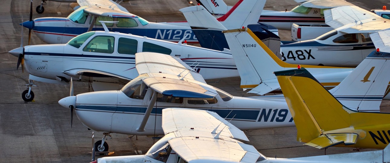 Kleinflugzeuge mit N-Registrierungen: Zahlreiche Flugzeuge müssen erstmal am Boden bleiben.