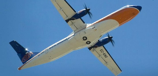 ATR72 von Islas Airways: Flotte bleibt am Boden.