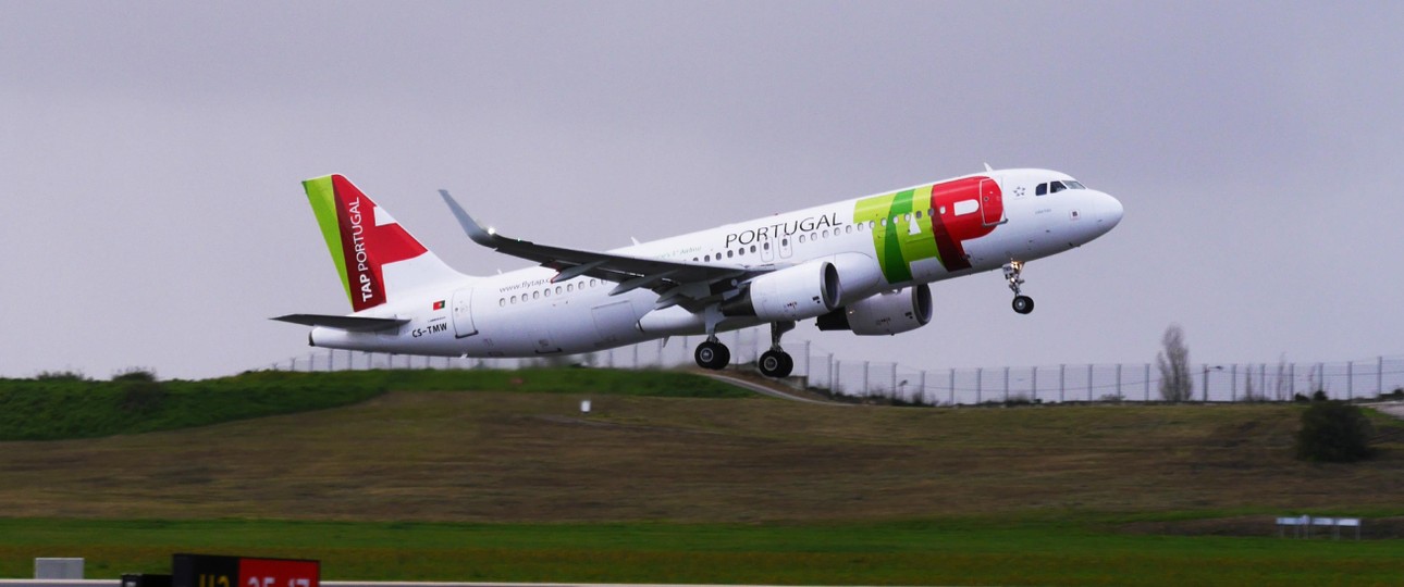 Airbus A320 von Tap: Ein Jet dieses Typs hatte in Kopenhagen Probleme.
