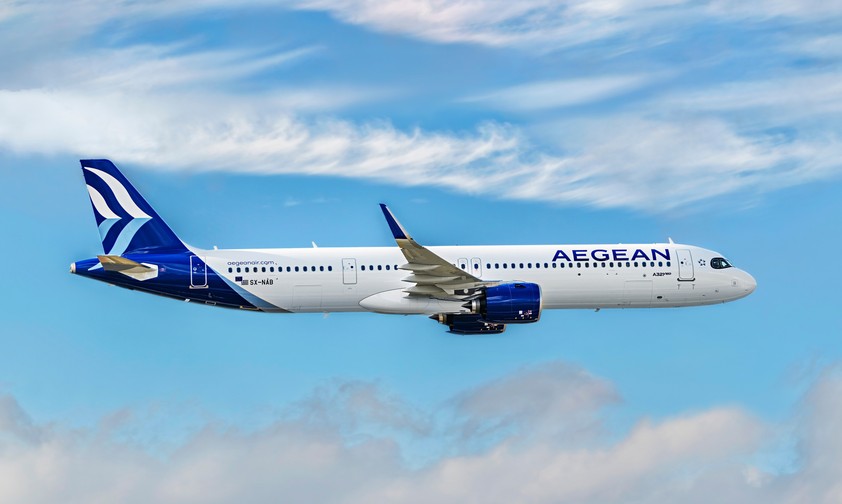 Airbus A321 Neo von Aegean Airlines: Die Airline erwartet 19 Airbus-Flugzeuge in den kommenden Jahren.