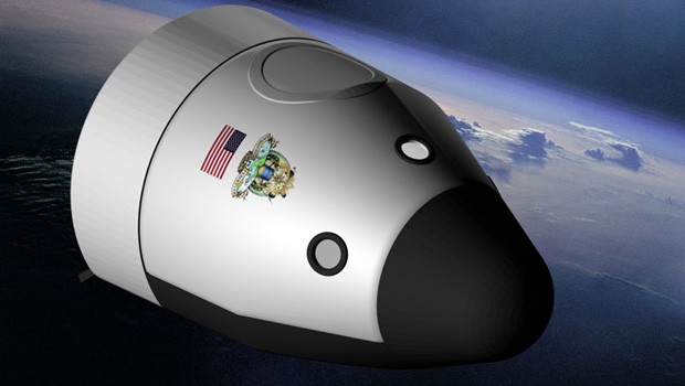 Blue Origin arbeitet an einer Weltraumkapsel mit drei oder mehr Sitzen. Ein Starttermin ist noch nicht bekannt.