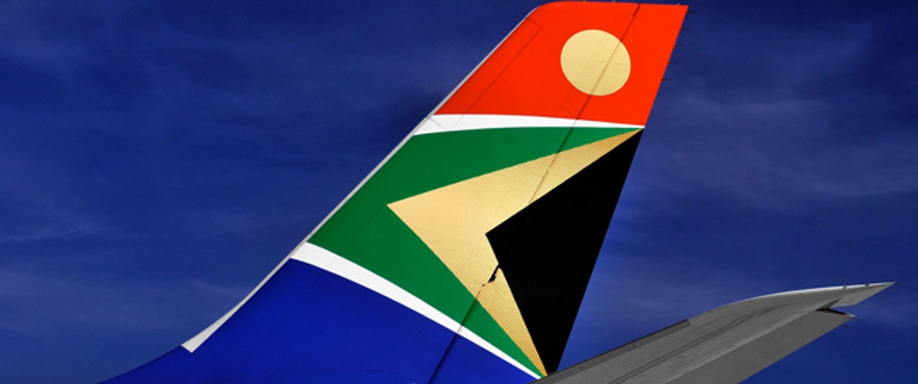 Flugzeug von South African Airways: An manchen Orten bald wohl seltener zu sehen.