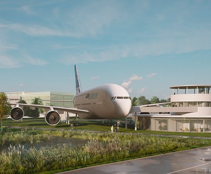 Der Traum eines jeden Luftfahrtfans: Schlafen in einem Hotel, das in einem Airbus A380 untergebracht ist.