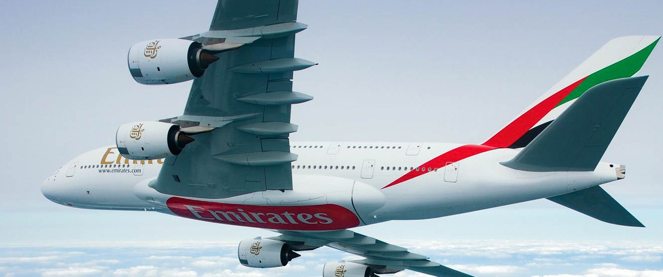 Airbus A380 von Emirates: Bisher First, Business und Economy Class.