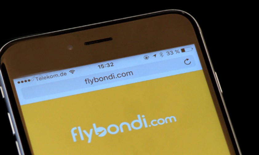 Webseite von Flybondi: 2017 will die Airline abheben.
