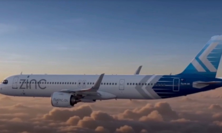 Airbus A321 in den Farben von Zinc Airlines: Will in Australien Erfolg haben.