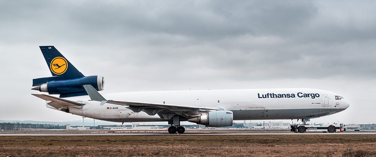 McDonnell Douglas MD-11 F von Lufthansa Cargo: Für reine Frachtflugzeuge besteht aktuell reichlich Nachfrage.