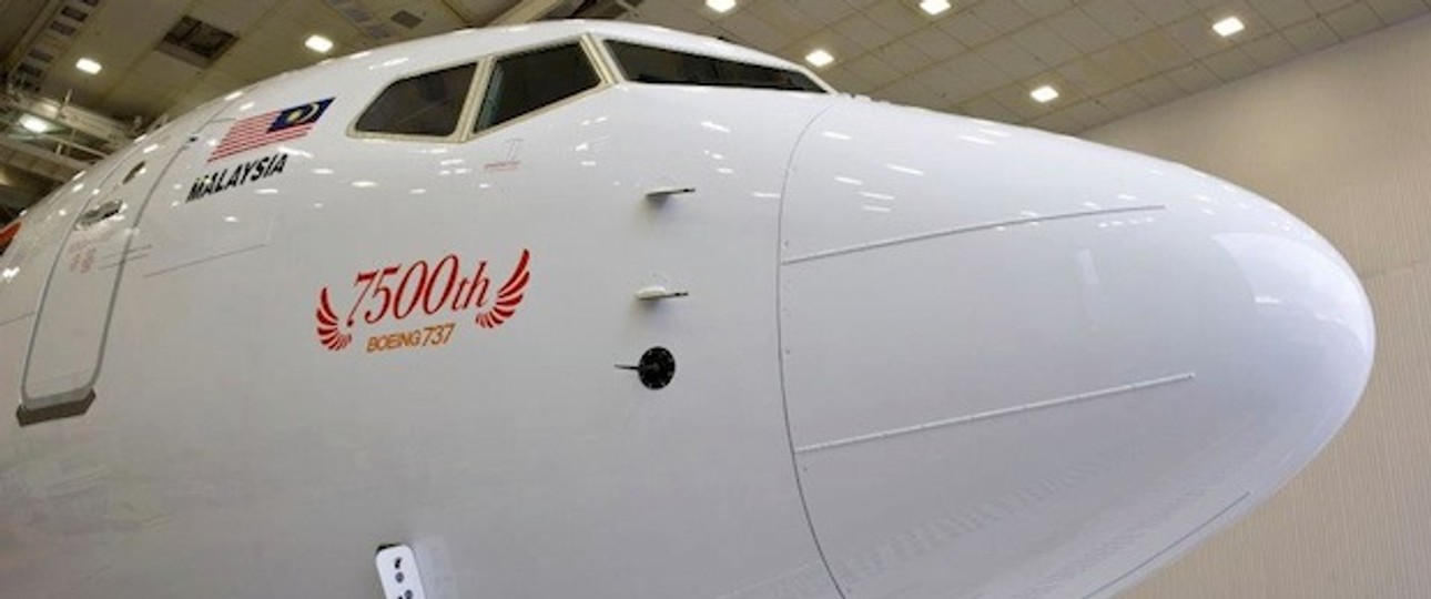 Kassenschlage Boeing 737: das 7500. Exemplar geht an Malindo Air