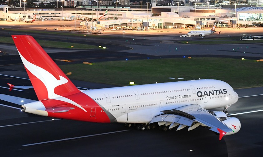 Ein A380 von Qantas: Mit der Rückkehr der VH-OQA betreiben die Australier den ältesten Super-Jumbo der Welt.