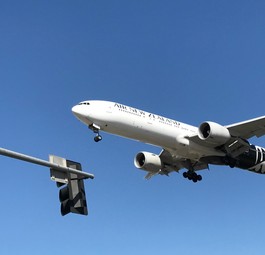 Auch bei der neuseeländischen Airline ist im hauptsächlichen Teil der Flotte ein Eurowhite-Schema angesagt.