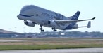 Abgehoben: Der Beluga XL startet am zum Jungfernflug in Toulouse.