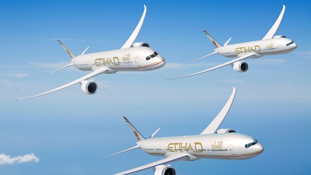 Die Airline aus Abu Dhabi beglückt auch Boeing. Sie ordert 25 777X (17 777-9X und 8 777-8X) und dreißig Dreamliner in der größeren Version 787-10. Gesamtwert nach Listenpreisen: 17,8 Milliarden Dollar.