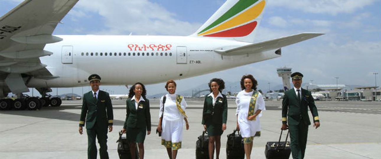 Crew von Ethiopian Airlines: China im Visier.