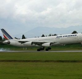 A340 von Air France: Mit einem solchen Flieger geschah der Zwischenfall im Juli.