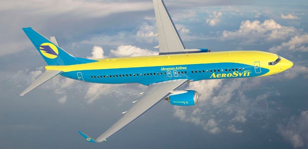 Boeing B737-800 von Aerosvit: Soll weiterfliegen.