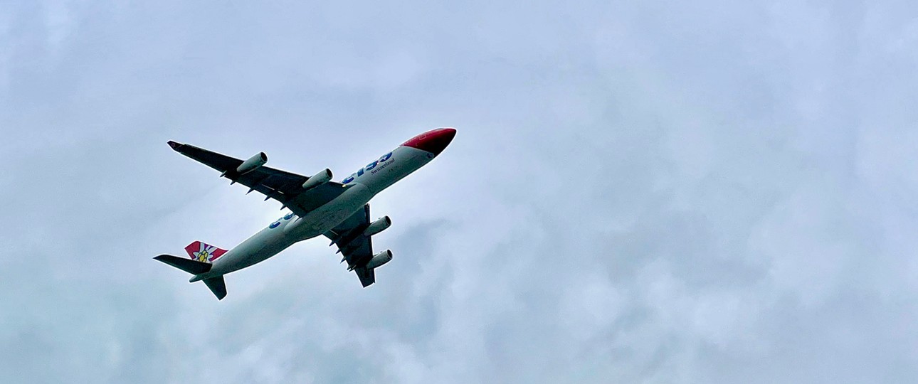 Airbus A340 von Edelweiss: Muss aus Phuket kommend zwischenlanden.