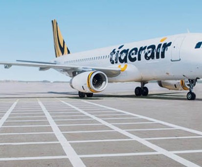 A320 von Tigerair: Die Flieger werden umbemalt.