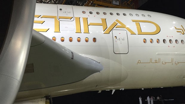 Bei Etihad ist künftig der Airbus A380 das Flaggschiff. «Er eröffnet uns in der Kabine ganz neue Möglichkeiten» sagt Vorstandsvorsitzender James Hogan.