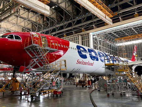 Airbus A340 HB-JMC: Nicht mehr lange im Einsatz - aber topfit